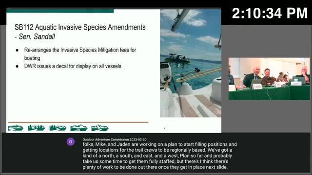 Senator Bridal's bill revamps Utah's invasive species boat registration fees