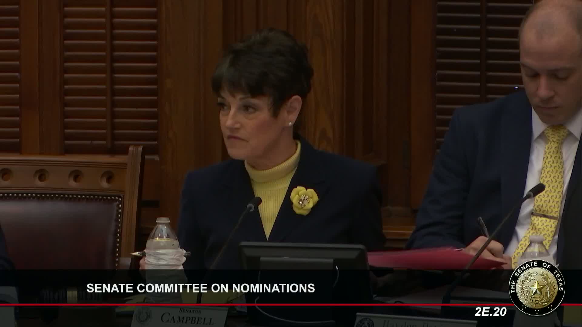 Senator Eckhart severs Justin Berry nomination, committee advances nomination despite objections