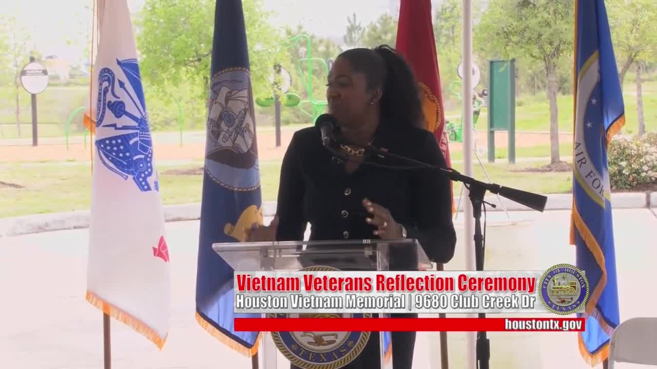 Houston honors Vietnam veterans at new memorial ceremony led by TERS 20 chair