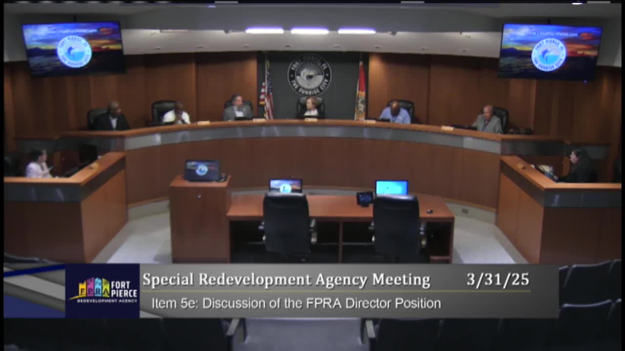 FPRA board debates whether director should be separate position or remain tied to city manager