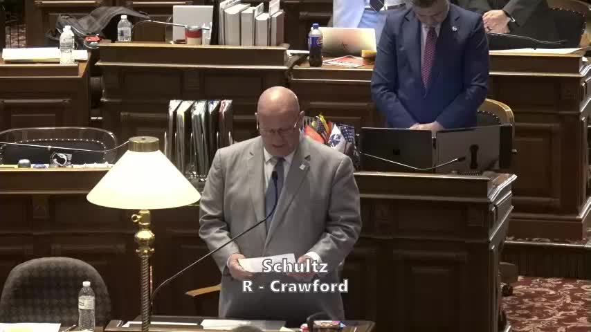 Senate secretary reads House-passed bills; Senate adjourns until April 1