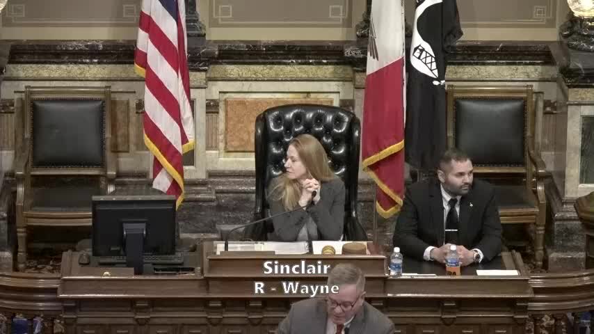 Senator Reichman introduces Keokuk Catholic School and its inspiring educator
