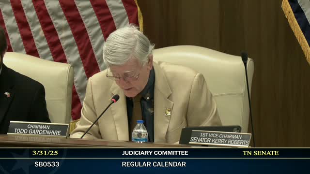 Committee adopts amendment changing electronic monitoring cost rules; SB 5-33 headed to calendar