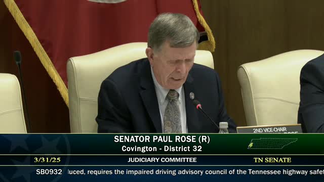 Tennessee study committee formed to explore reinstating suspended driver licenses