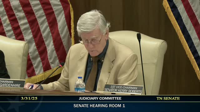 Senate Committee hears testimony on gun violence from Memphis activist Janice Walker