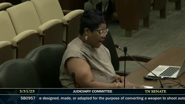 Mother advocates for Glock switch bill citing son's tragic shooting incident