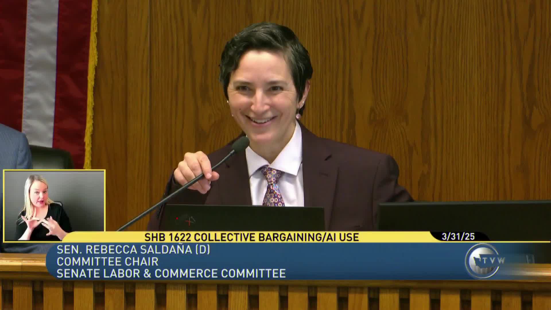 Lawmakers hear broad opposition, qualified support on bill to make AI use a bargaining subject