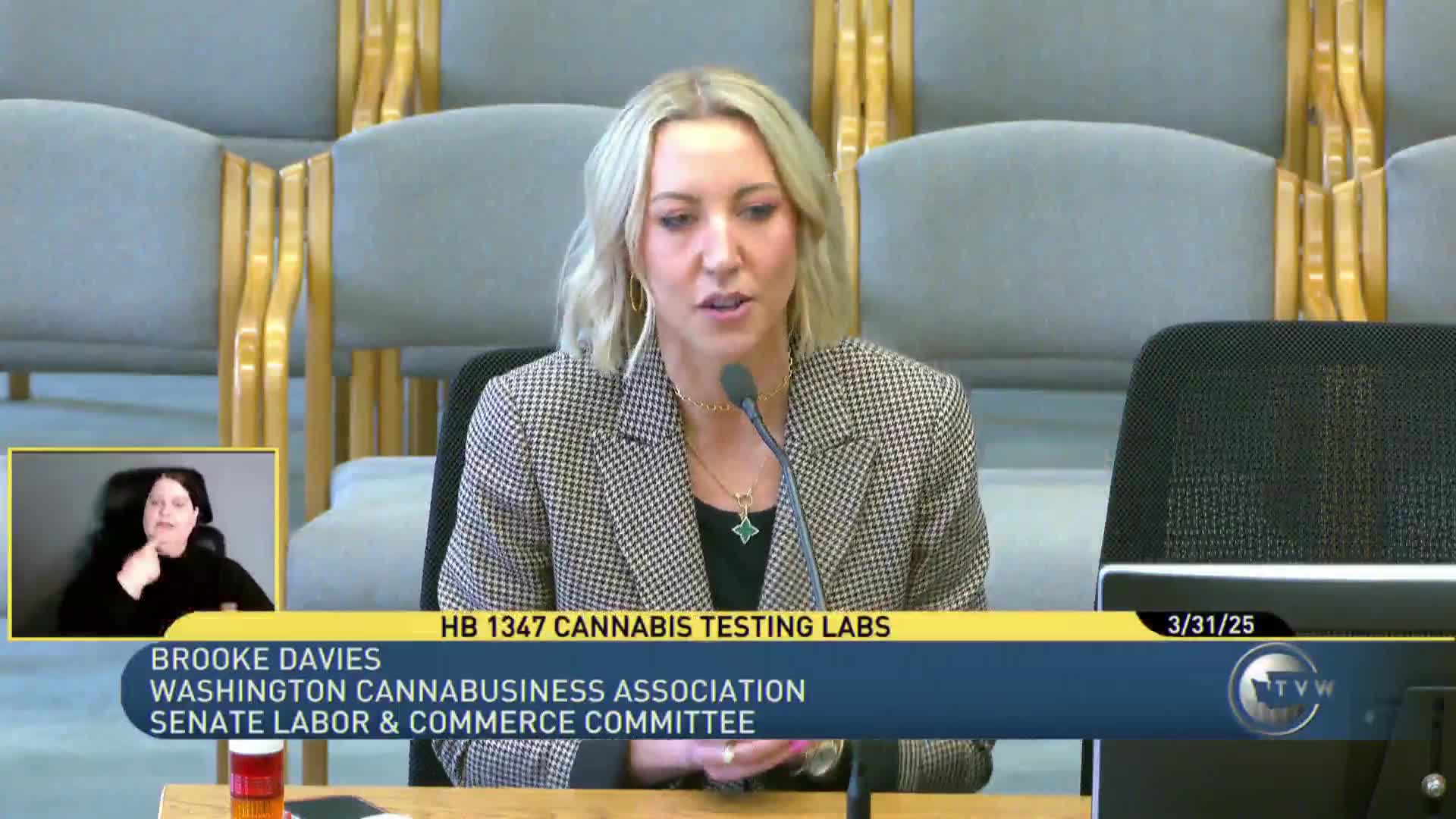 Nick Mosley endorses Washington cannabis testing lab accreditation bill