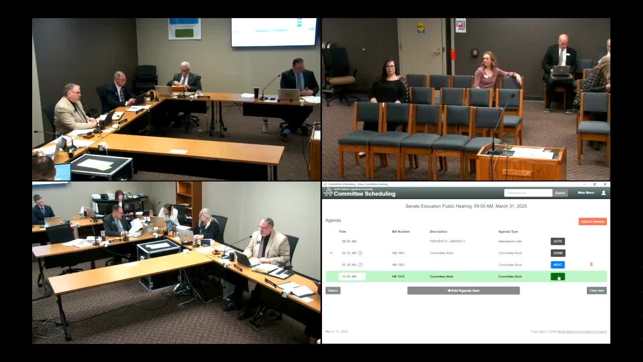 Committee advances teacher‑resource bill after amendment; adds TFFR‑DPI coordination and a childcare study