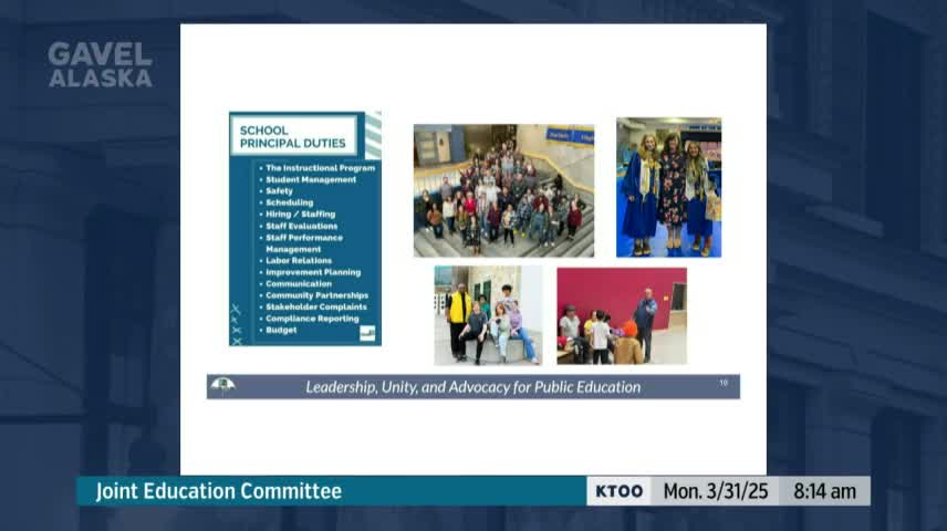 Principals urge full pre‑K funding and fidelity to Alaska Reads Act to improve early literacy