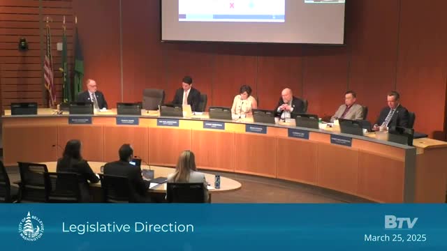 Bellevue Council discusses opposition to property tax and economy-threatening legislation