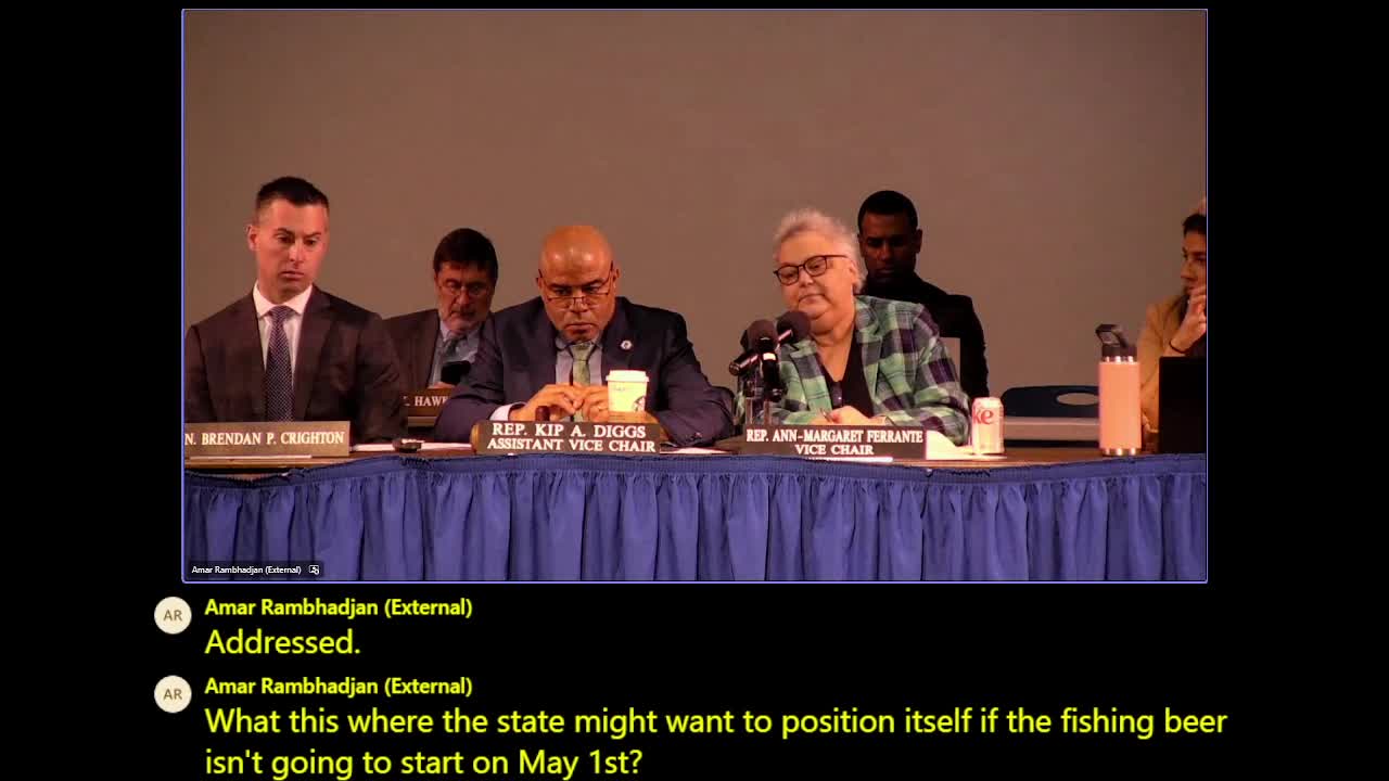 Commissioner O'Shea addresses fishing regulations impact on Massachusetts commercial fishing industry