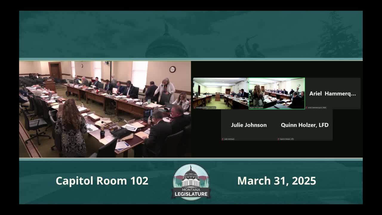 Appropriations committee executive actions: summary of votes and outcomes