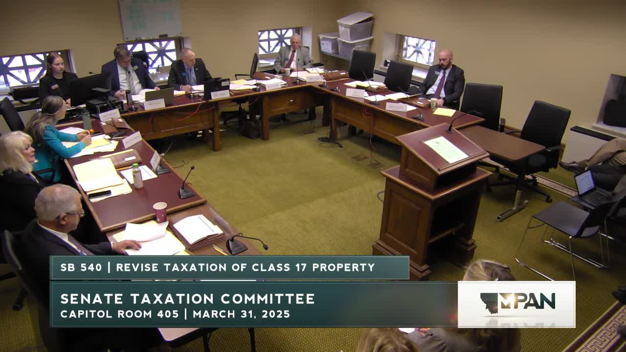 Senate Committee Reviews Tax Bill Aimed at Attracting Data Centers to Montana