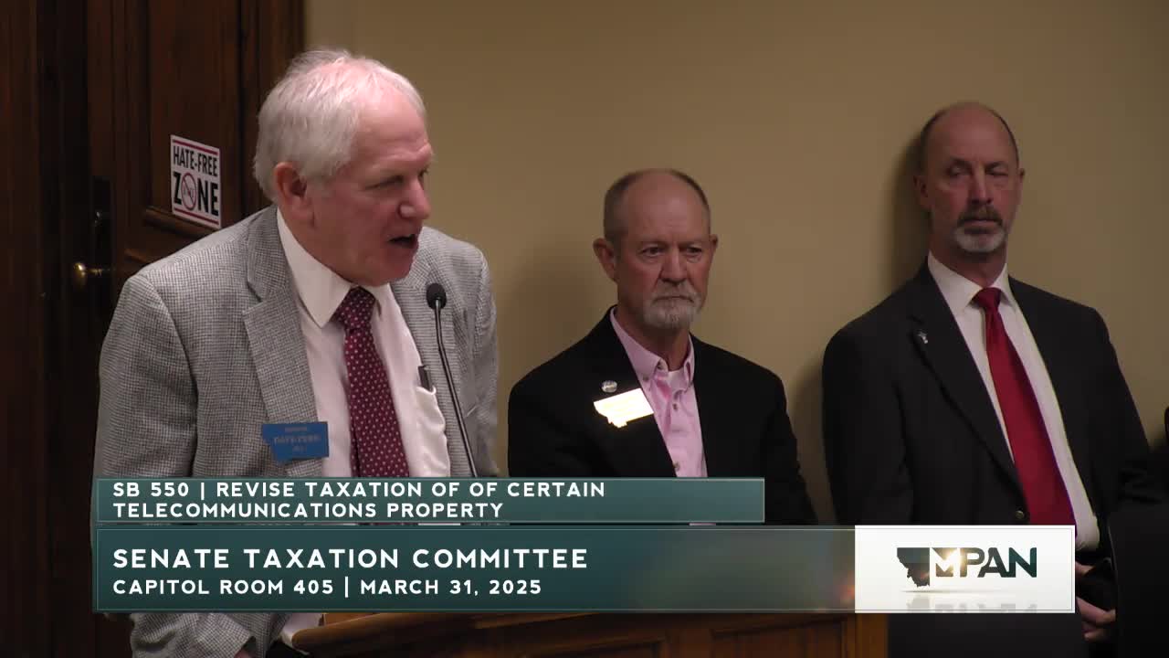 Senator Dunwell advocates for small business tax equity in Senate Bill 550