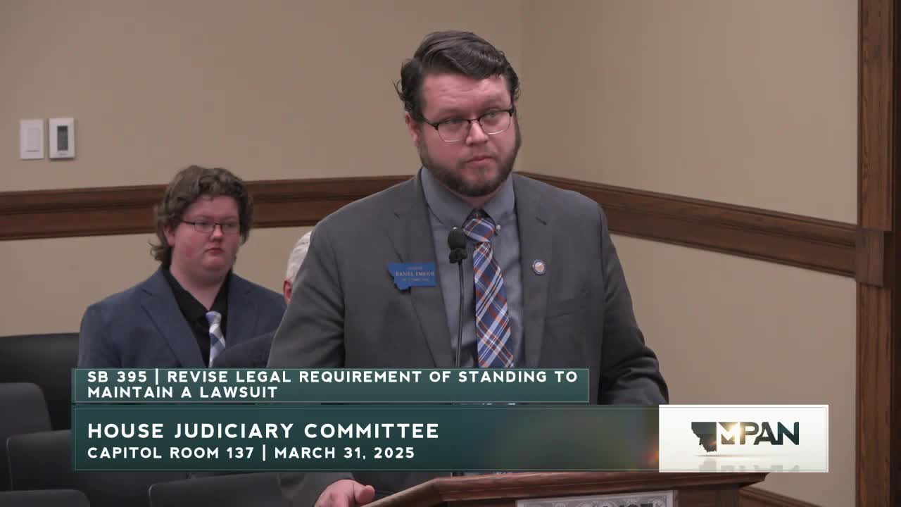 Senator Emmerich advances Montana child protection bill requiring warrants for child removals