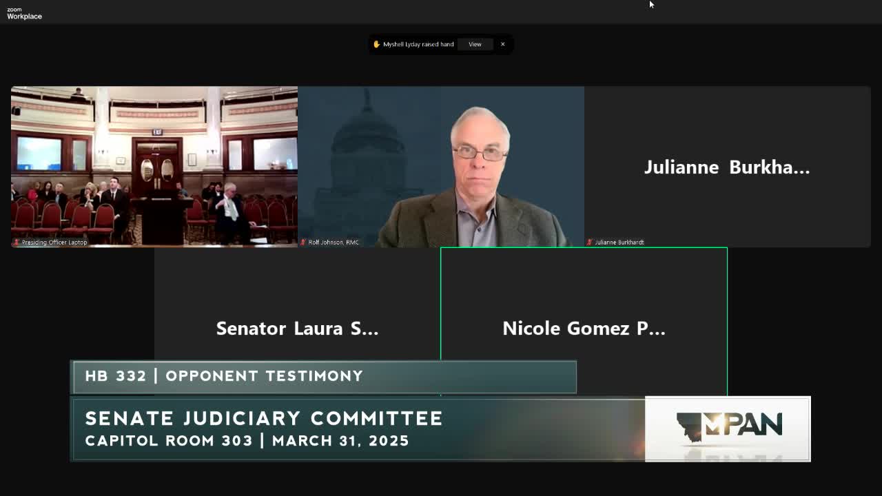 Opponents criticize House Bill 332 for weakening youth court protections in Montana