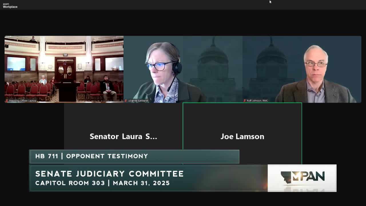 Montana committee reviews House Bill 702 targeting prison contraband and penalizing inmate assaults