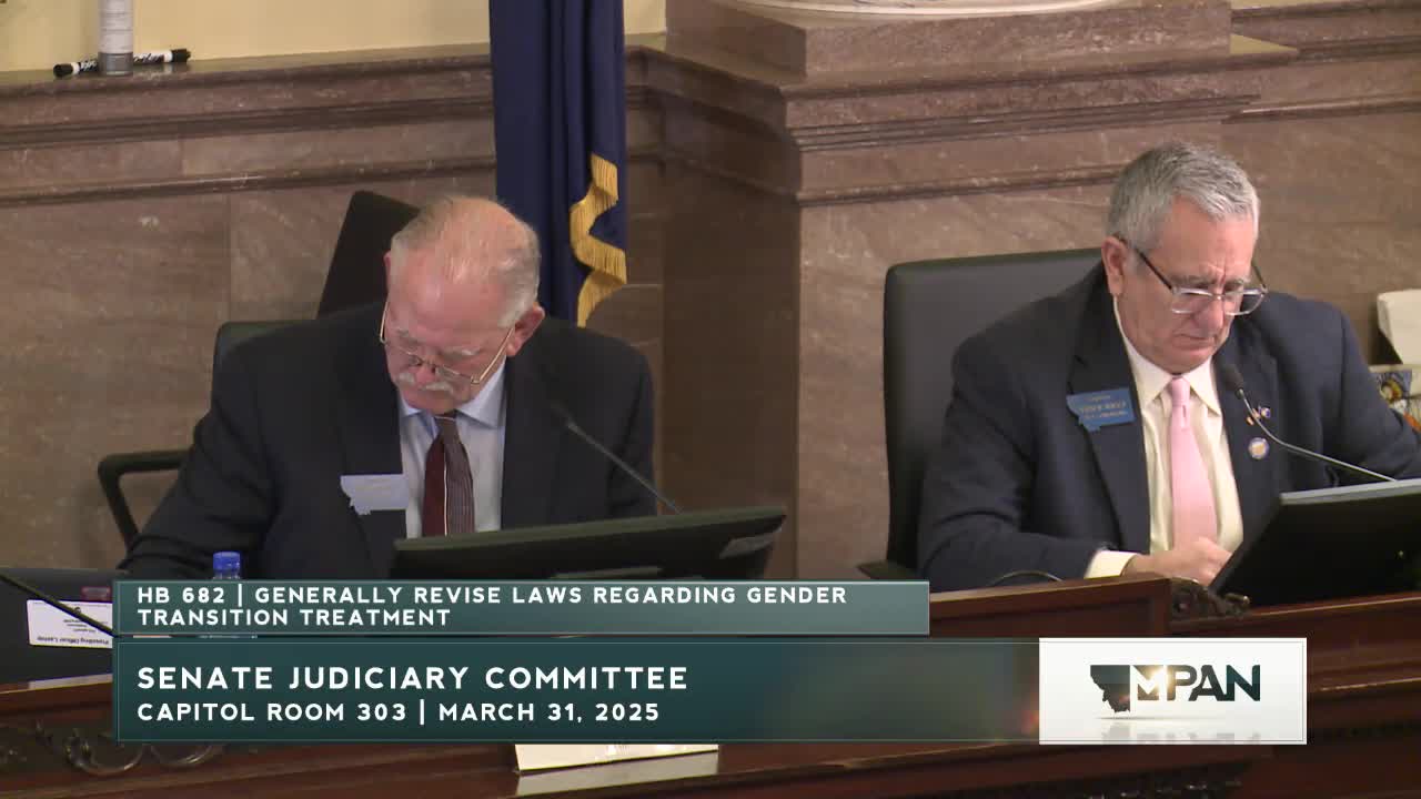 Montana Senate hears testimony on gender affirming care and detransitioning costs