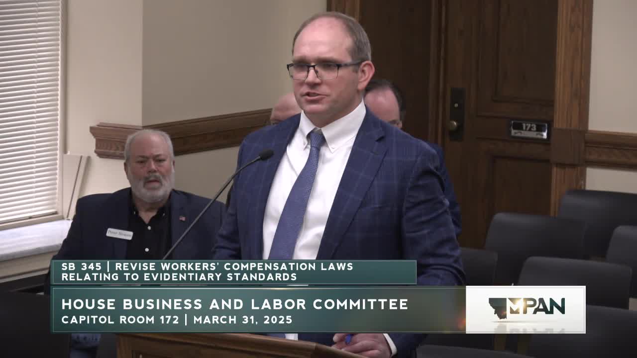Montana Chamber of Commerce supports workers' compensation bill for improved business climate