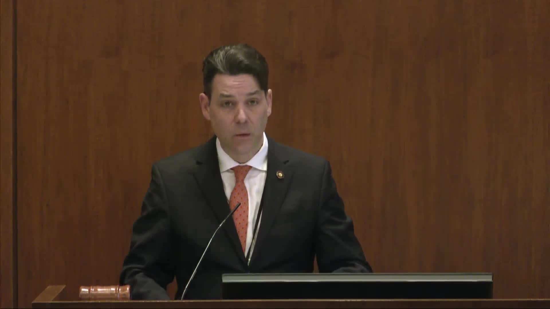 Senator Brock Smith leads Oregon's recognition of International Transgender Day of Visibility