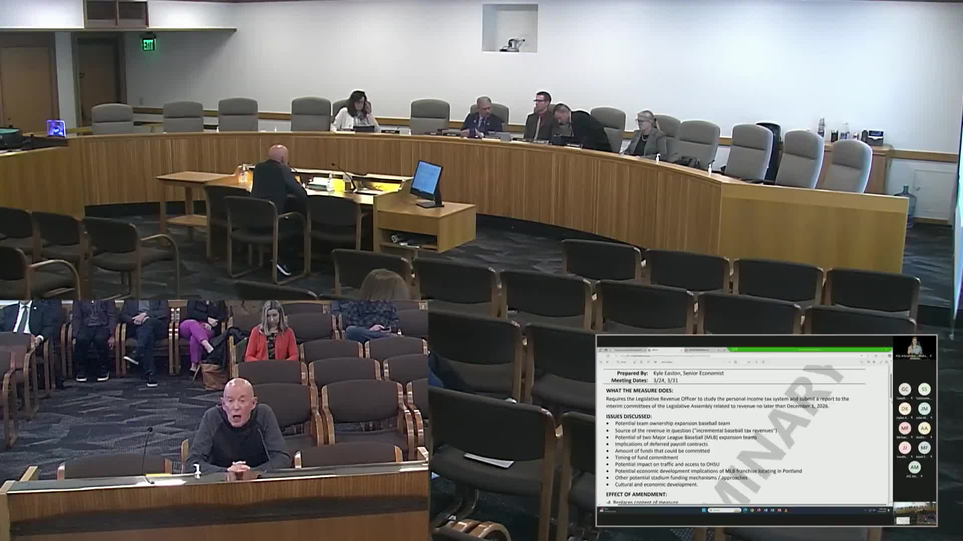 Dr. Stephanie Salomon advocates for Senate Bill 110 to boost youth baseball in Portland