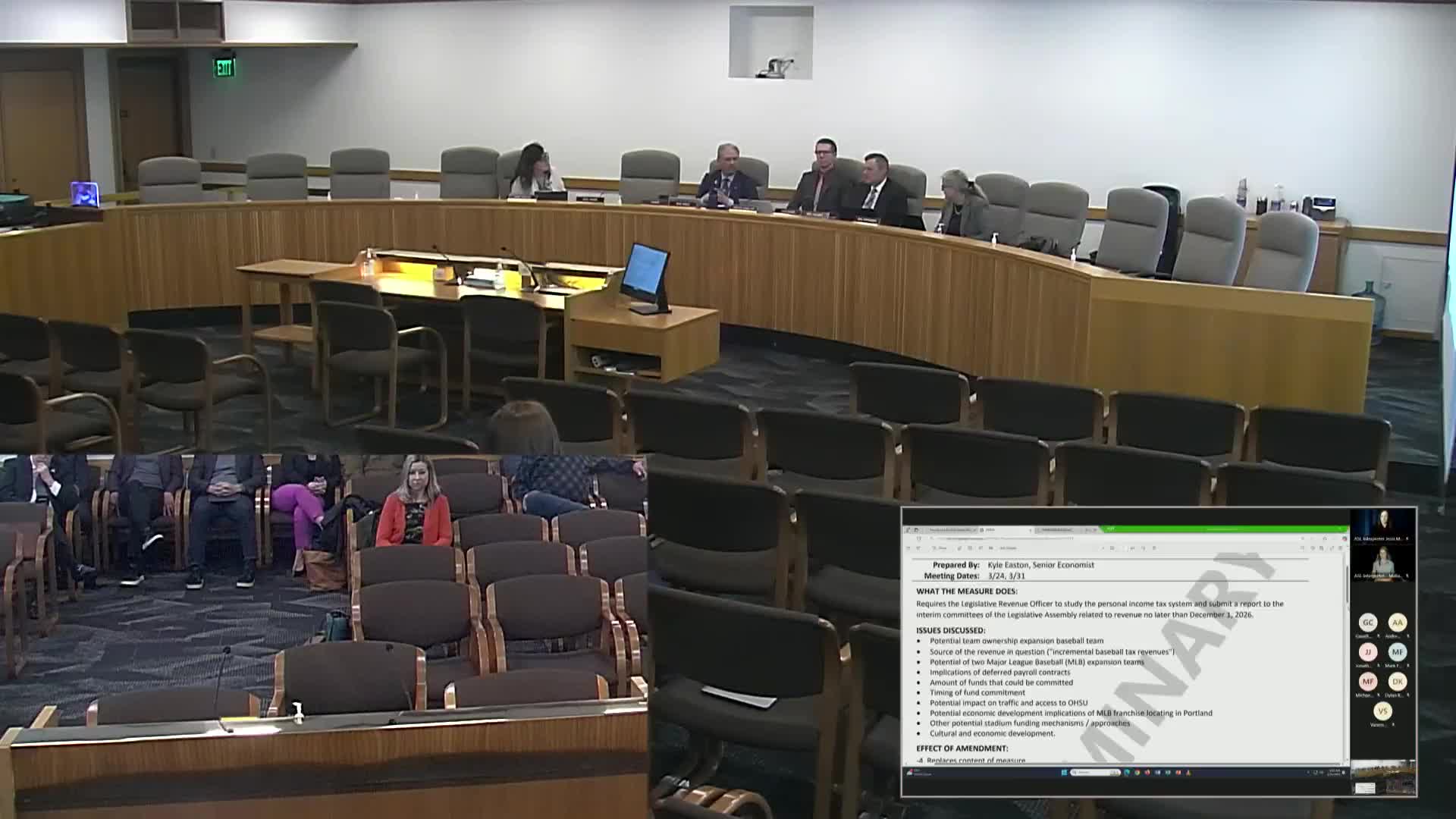 Oregon lawmakers discuss funding for Portland baseball stadium amid flooding disaster