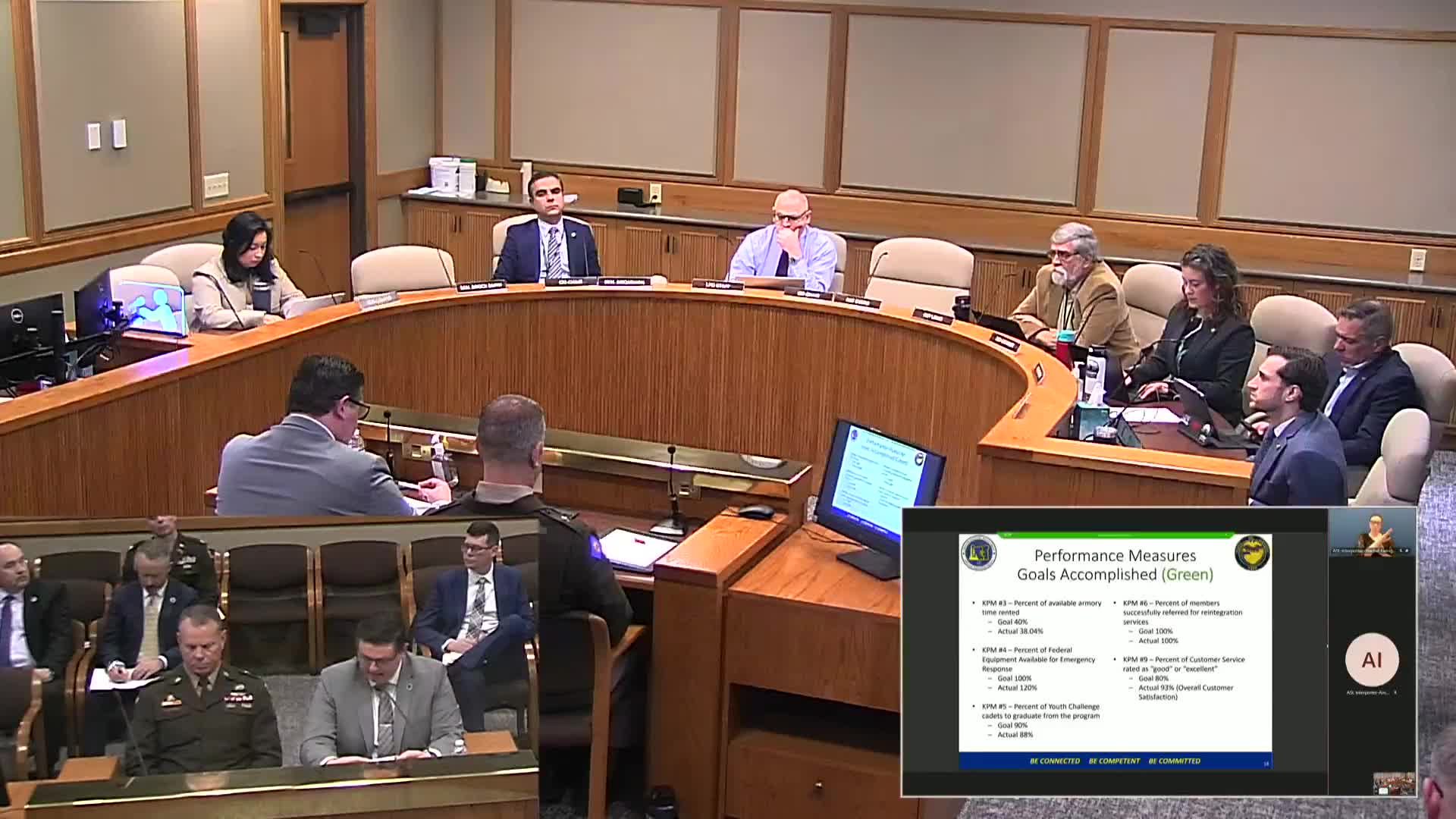Oregon National Guard improves satisfaction and recruitment strategies during legislative briefing