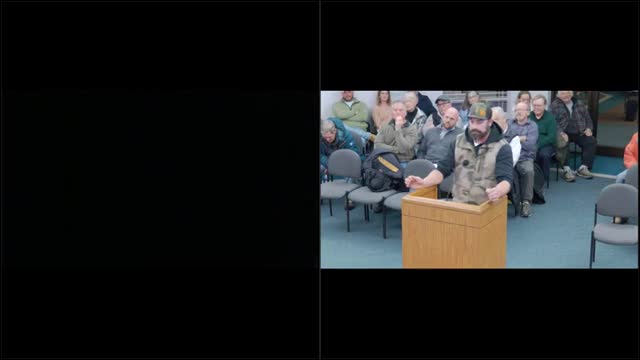 Paul Selway voices concerns about property values at Minnetrista council meeting