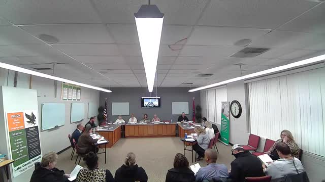 Lake County School Board approves TISA accountability review for improved student outcomes