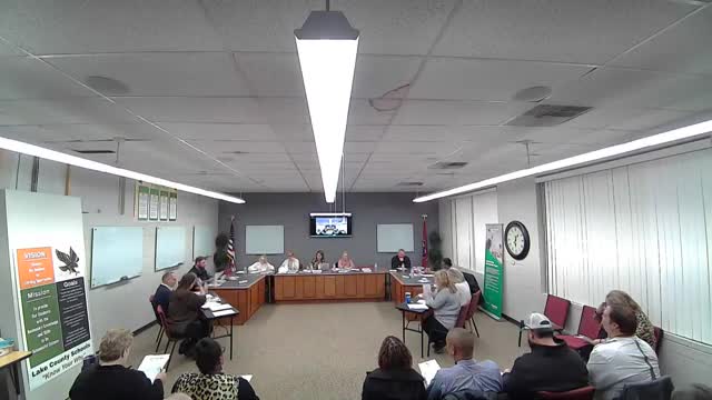 Lake County school board debates extending superintendent’s contract; no final vote recorded