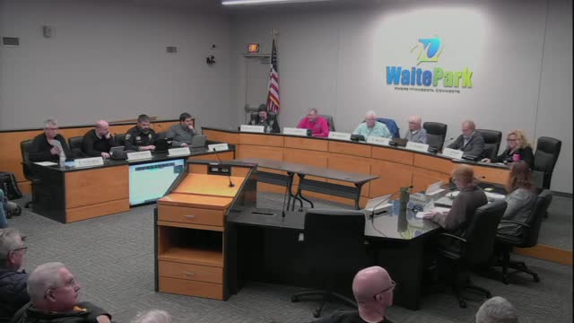 Waite Park officials express gratitude to retiring Mayor Rick and Councilman Mike