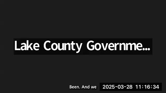Lake County Commissioners conduct executive session for candidate interviews