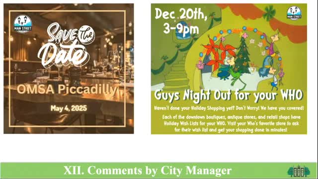 Piccadilly fundraiser set for May 4 with upcoming community events announced