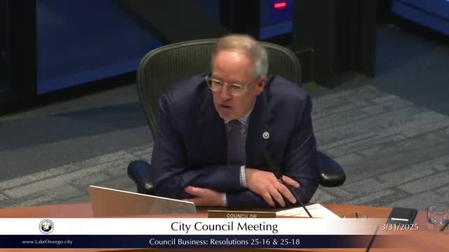City Council addresses complex litigation over public access to Lake Oswego