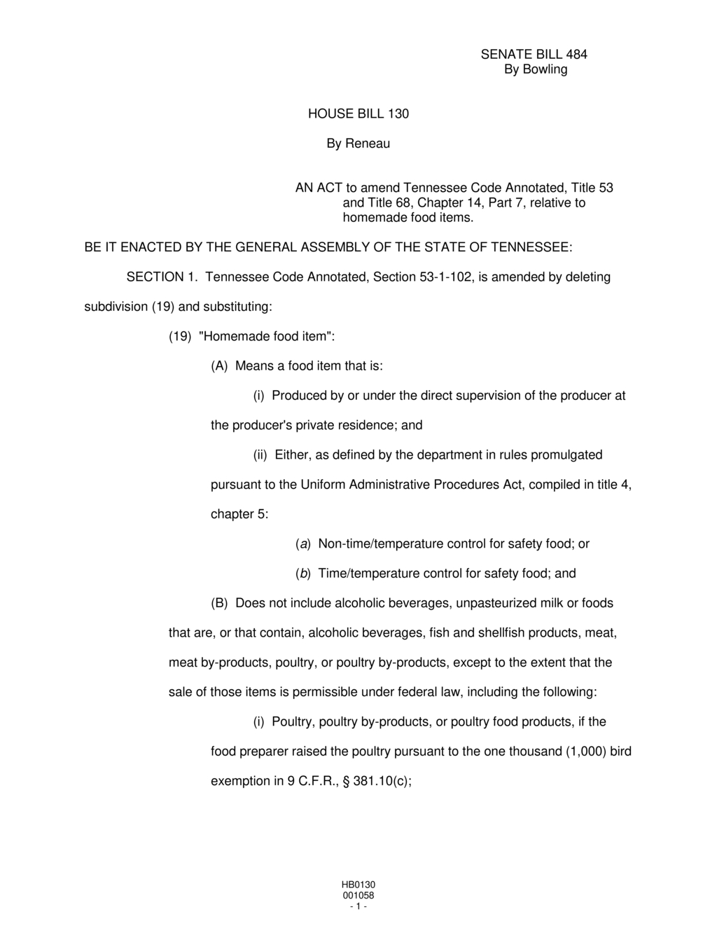New regulations establish homemade food sales and safety guidelines for producers