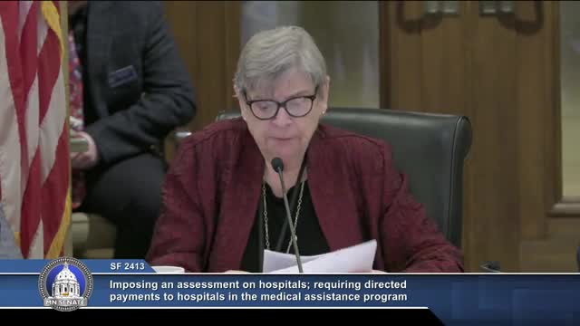Committee advances bill to create hospital directed‑payment program to draw federal Medicaid funds
