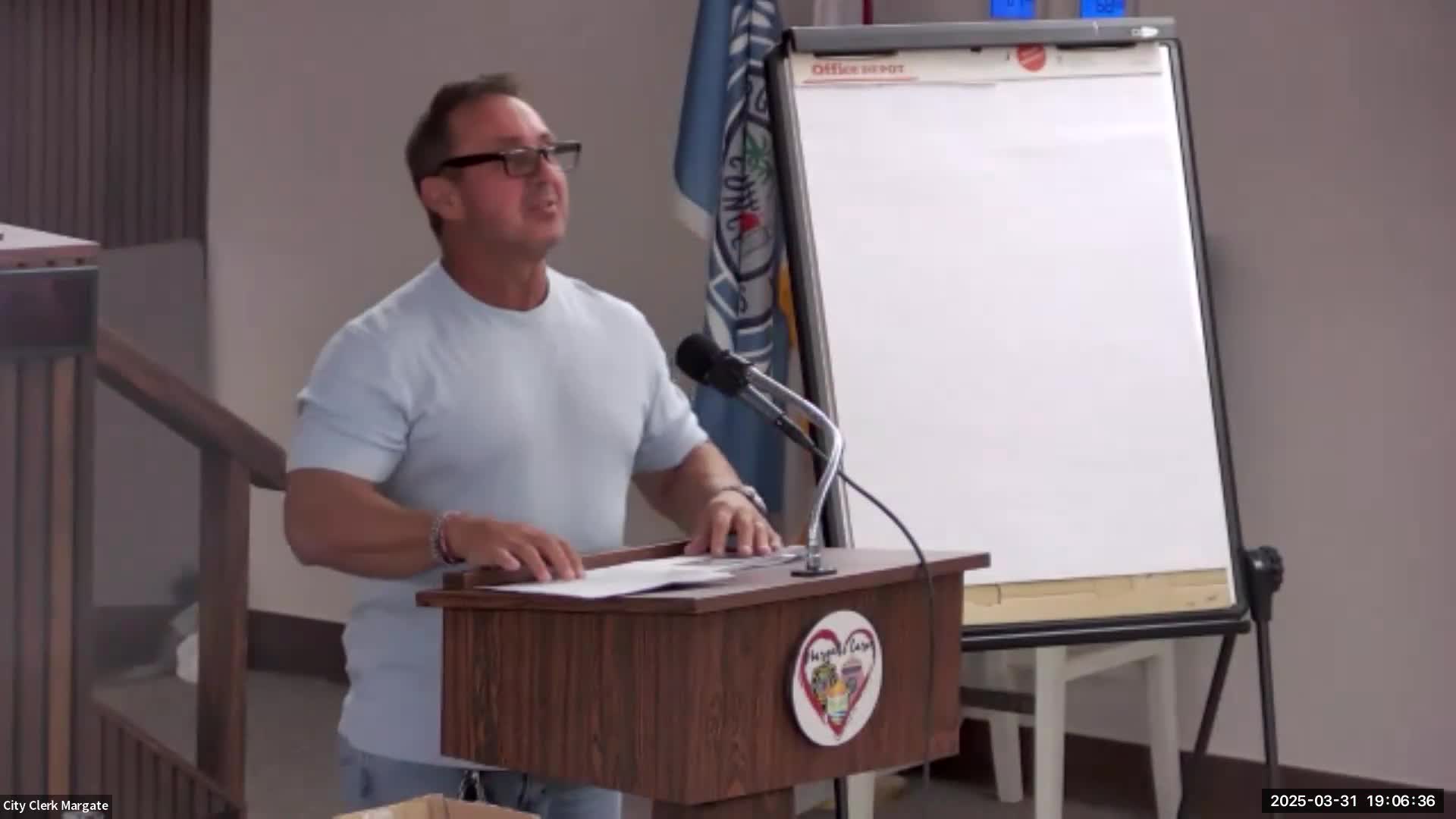 Commissioner Rosano discusses Margate's downtown redevelopment plans and community input