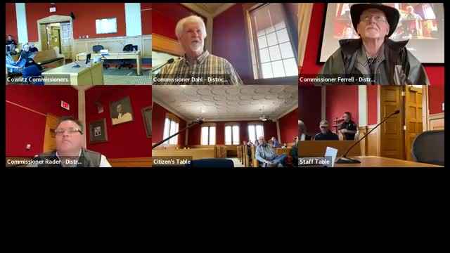 Cowlitz County officials debate property tax increases and voter registration reforms