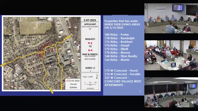 Councilman Brown urges against new housing units near flood-affected homes