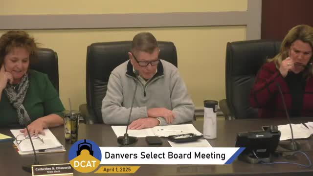 Danvers select board approves five-year contract for incoming town manager