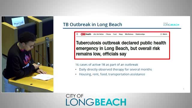Long Beach declares public health emergency to combat TB outbreak
