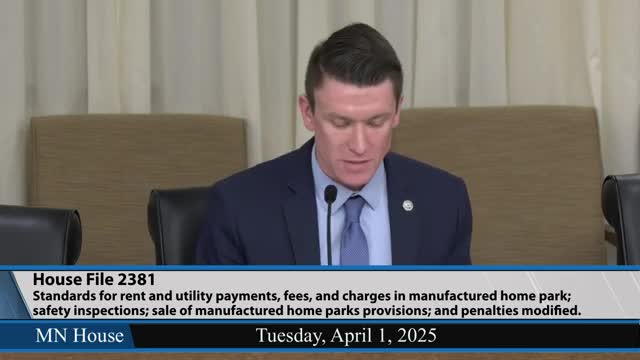 Minnesota committee considers rent control to combat sky-high increases in manufactured home parks