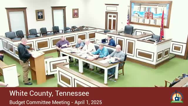 Jail requests include new maintenance helper pay parity, step raises and equipment replacements