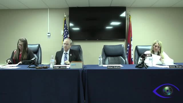 Van Buren County quorum court sets meeting schedule, approves budget appropriations and transfers billboard to Clinton