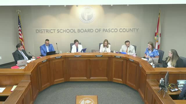 Pasco School Board advocates for sidewalks and school safety in Tallahassee