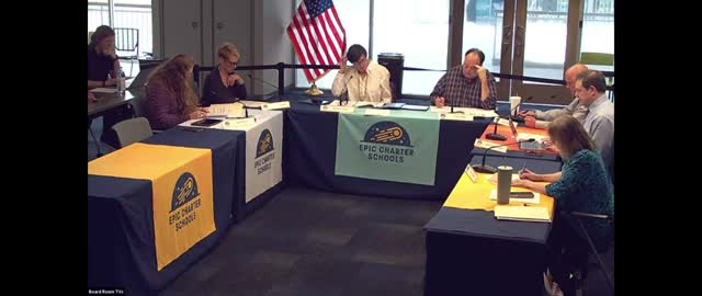Board accepts EPIC ONE ON ONE CHARTER SCHOOL 2023–24 audit; auditors flag federal revenue misclassification