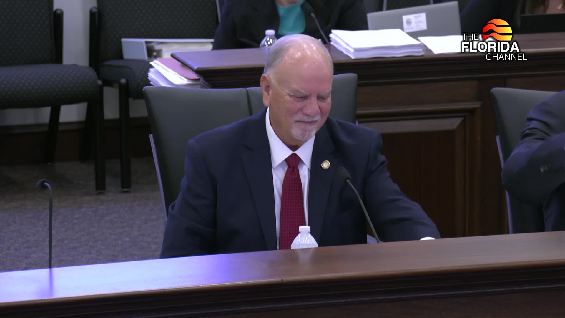 Senator Burgess advocates for new legislation during recent congressional session