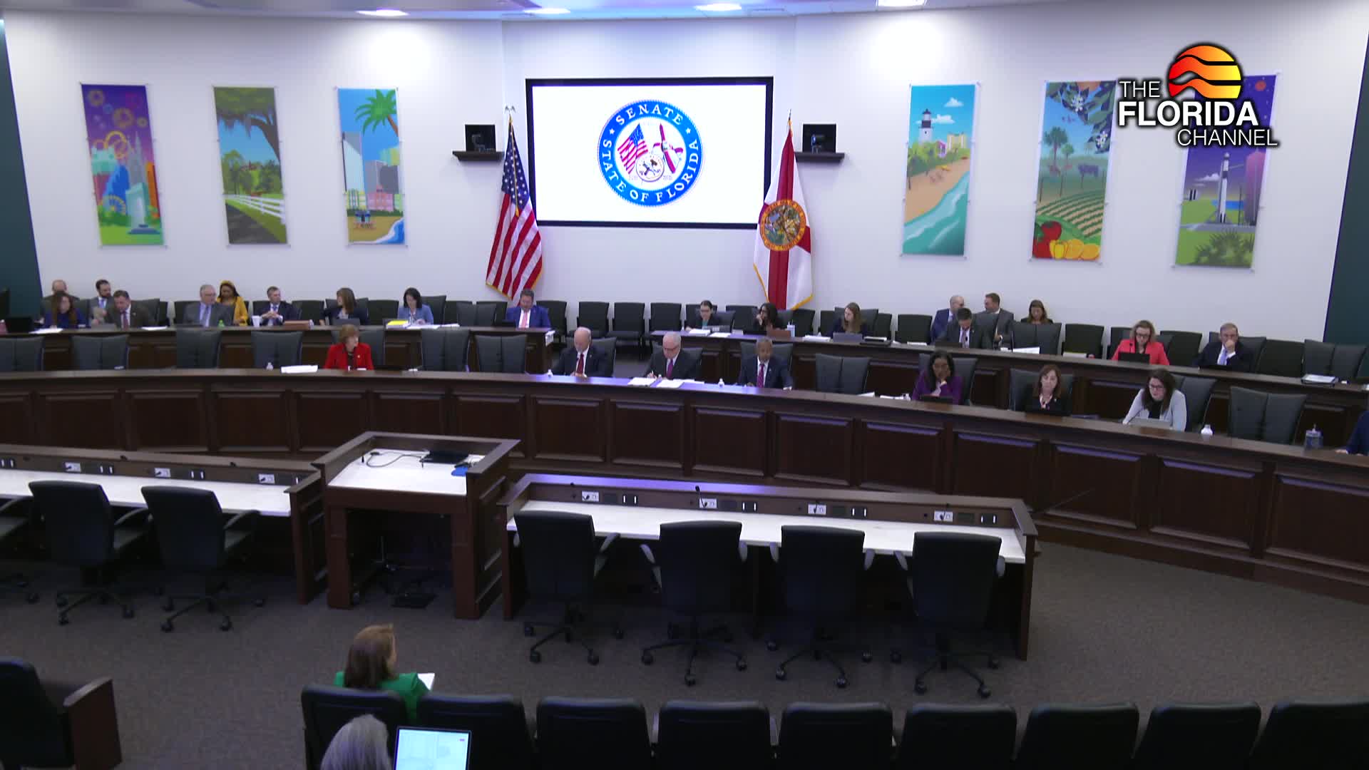 Senator Harrell presents Florida higher education bill boosting nursing education support