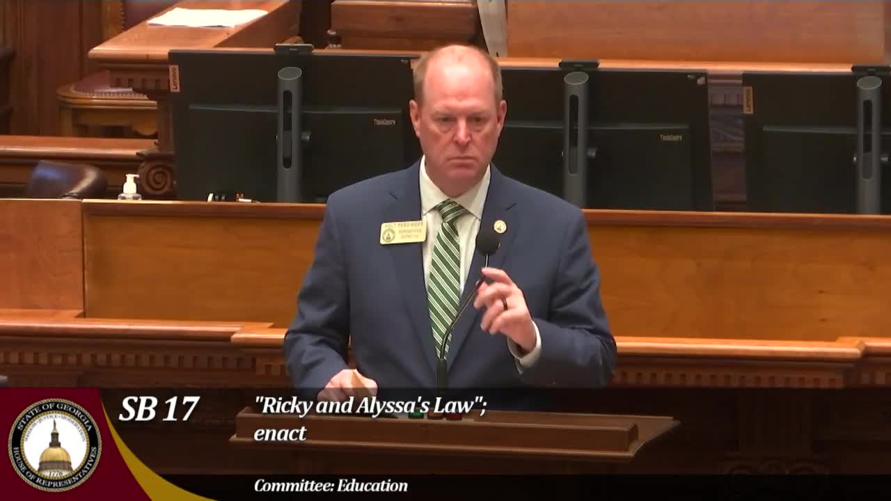 House clears school panic-alert and mapping law; members pressed for data-security and implementation details